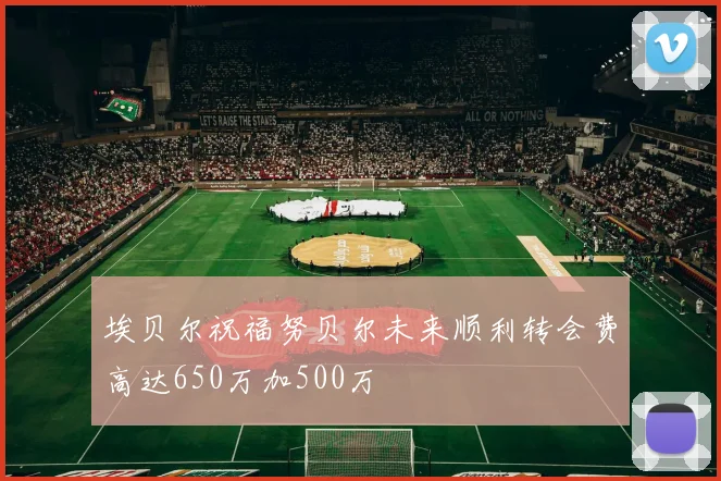 埃贝尔祝福努贝尔未来顺利转会费高达650万加500万